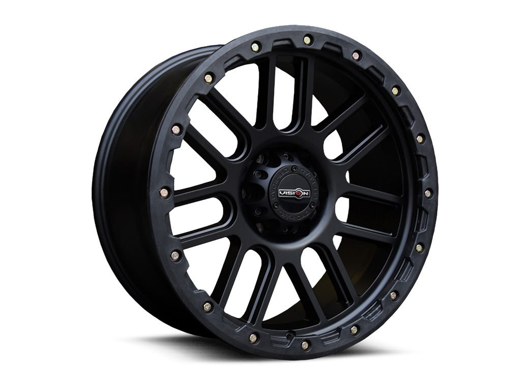 Vision Wheel - Vision 111 Nemesis - Matte Black - 17 X 9" - 5 ON 5" - 4.5" B.S.