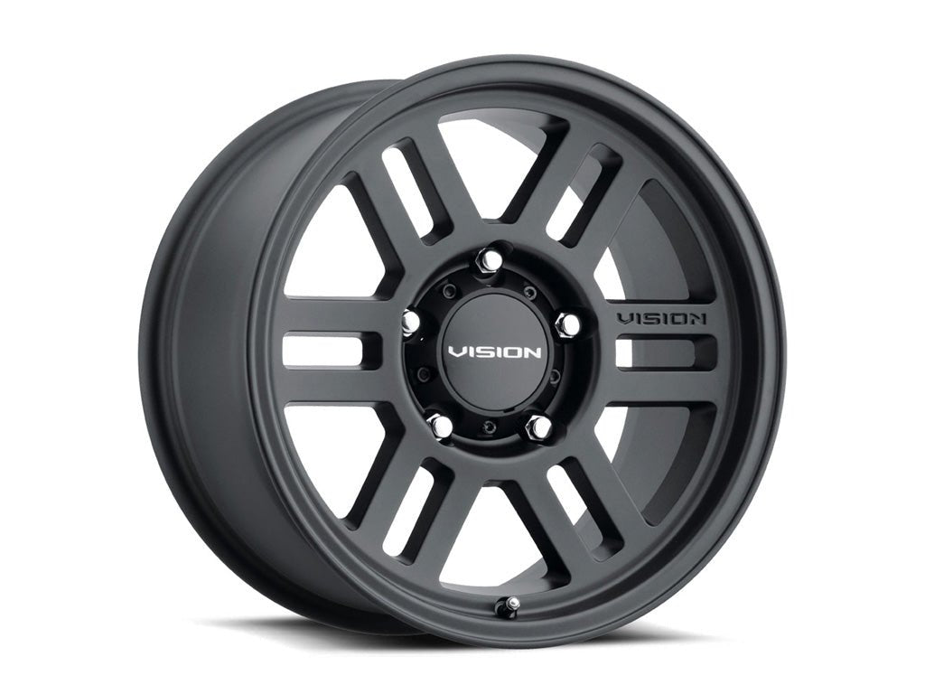 Vision Wheel - Vision 355 Manx 2 Overland - Satin Black - 15 X 7.5" - 5 ON 4.5" - 3.75" B.S.