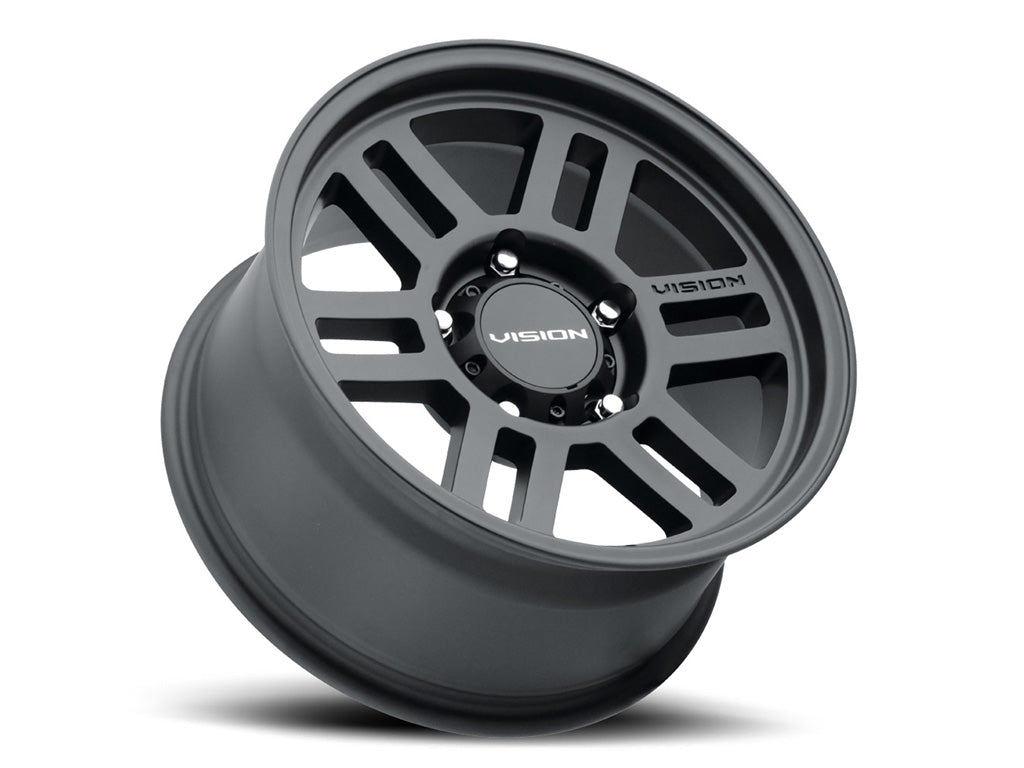 Vision Wheel - Vision 355 Manx 2 Overland - Satin Black - 15 X 7.5" - 5 ON 4.5" - 3.75" B.S.
