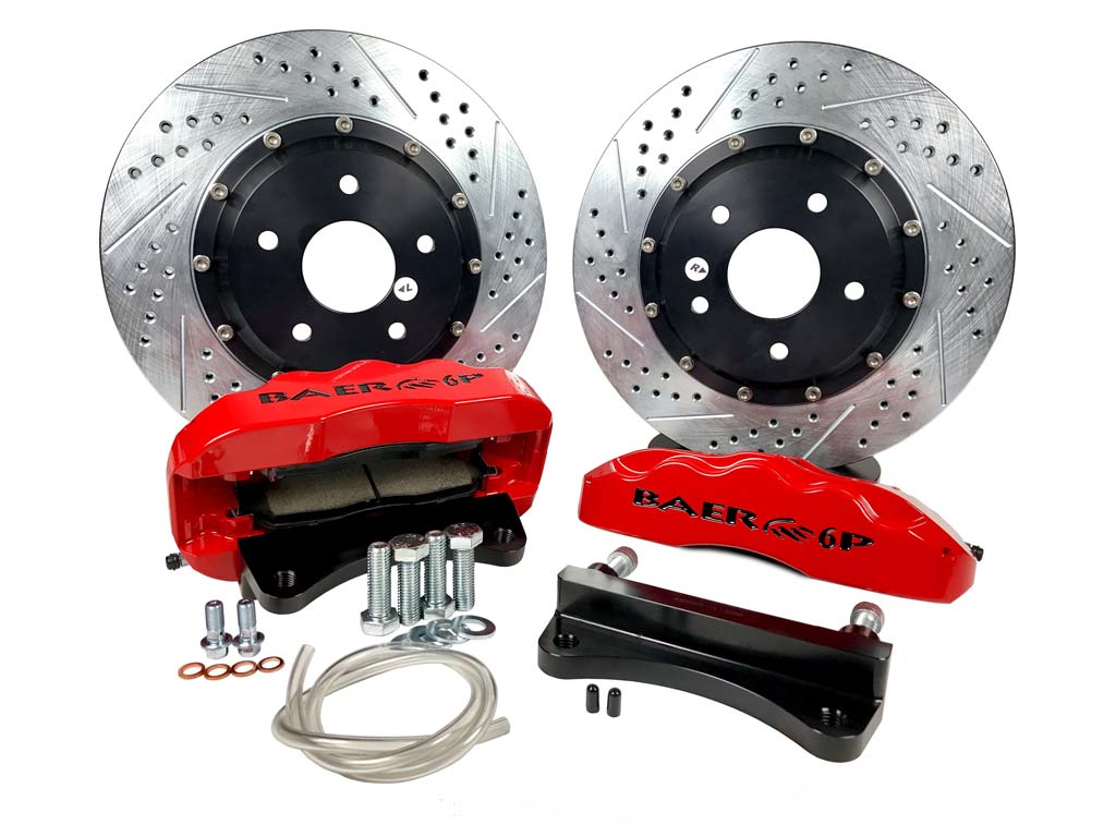 BAER 14" Rear Pro+ Brake System for 07-18 JK Wrangler