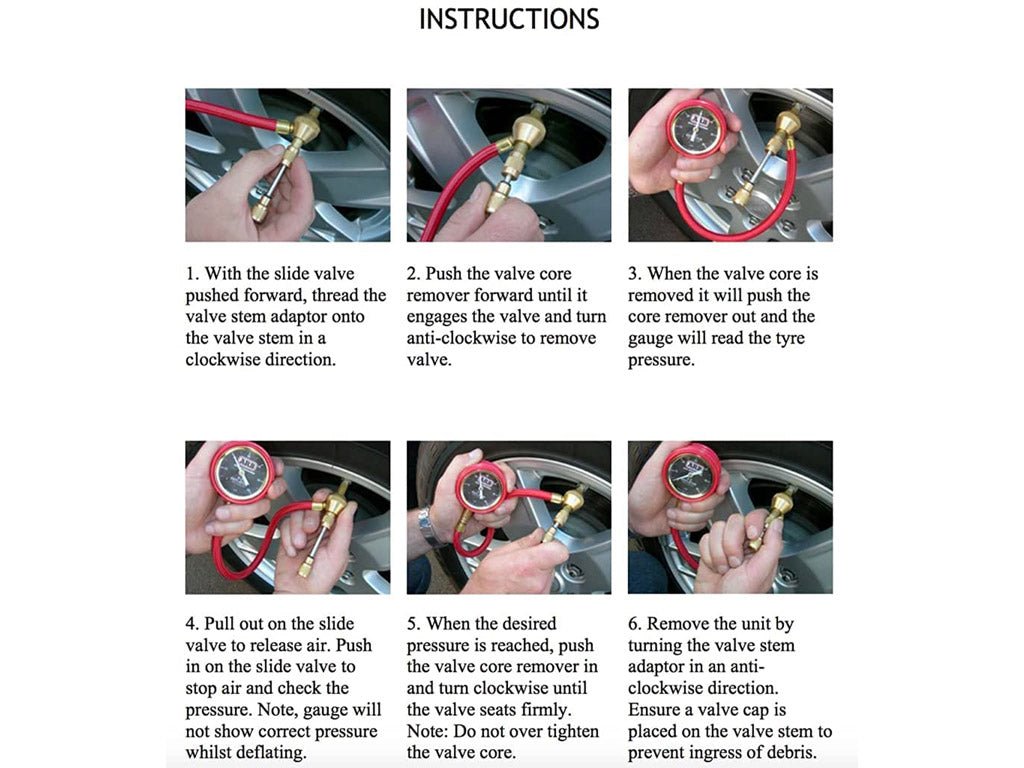 ARB - ARB E-Z Deflator Tire PSI Guage