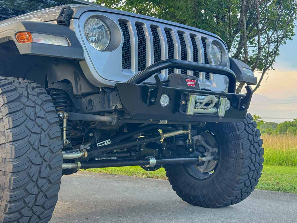 Rusty's Bumper - Xtreme Trail Front Bumper w/ Sylvania LED Slim Lights - (JK)