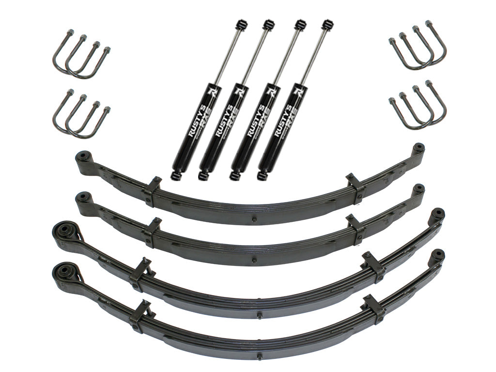 Rusty's CJ 4" Spring Pack Kit ('76-'86)