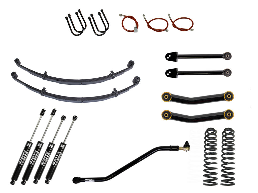Rusty's XJ Cherokee 3" Advanced Kit