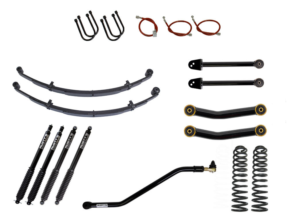 Rusty's XJ Cherokee 3" Advanced Kit