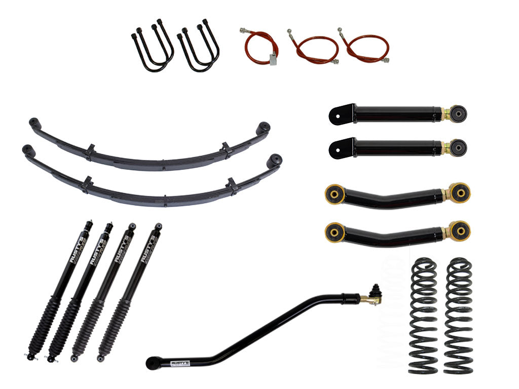 Rusty's XJ Cherokee 3" Advanced Kit