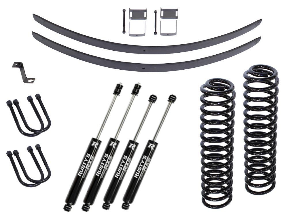 Rusty's XJ Cherokee 3" Add-A-Leaf Kit