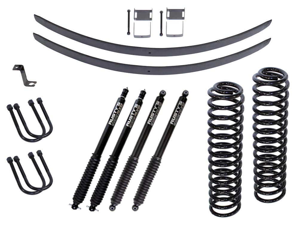 Rusty's XJ Cherokee 3" Add-A-Leaf Kit
