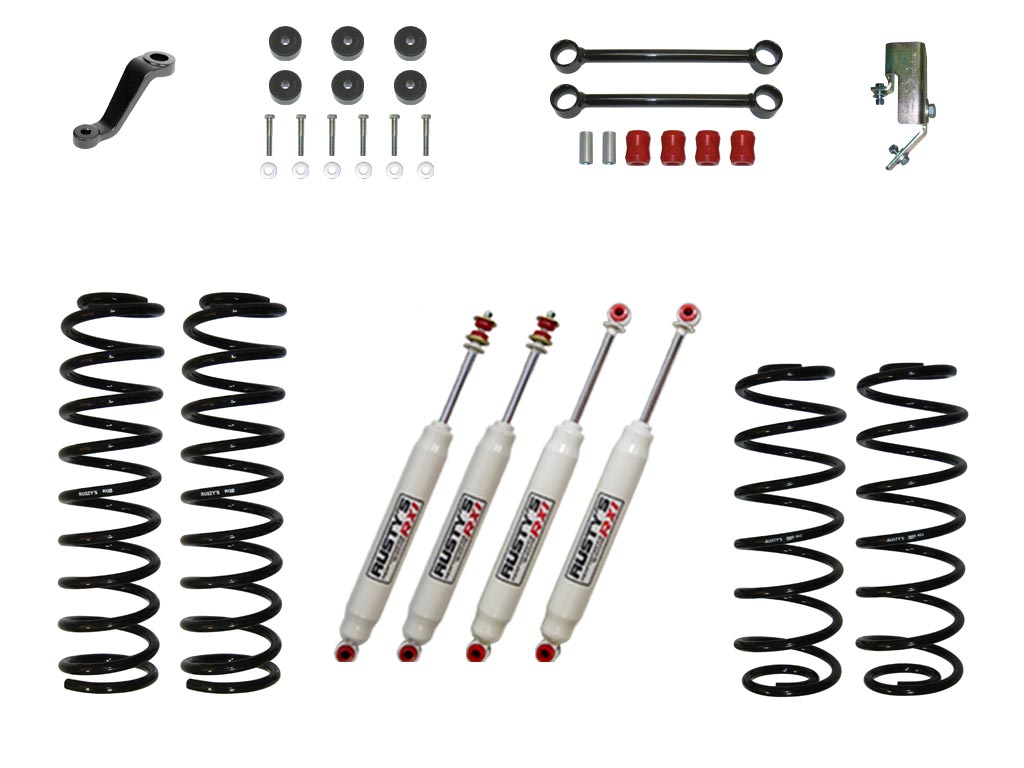 Rusty's TJ/LJ Wrangler 3" Basic Kit ON SALE NOW !