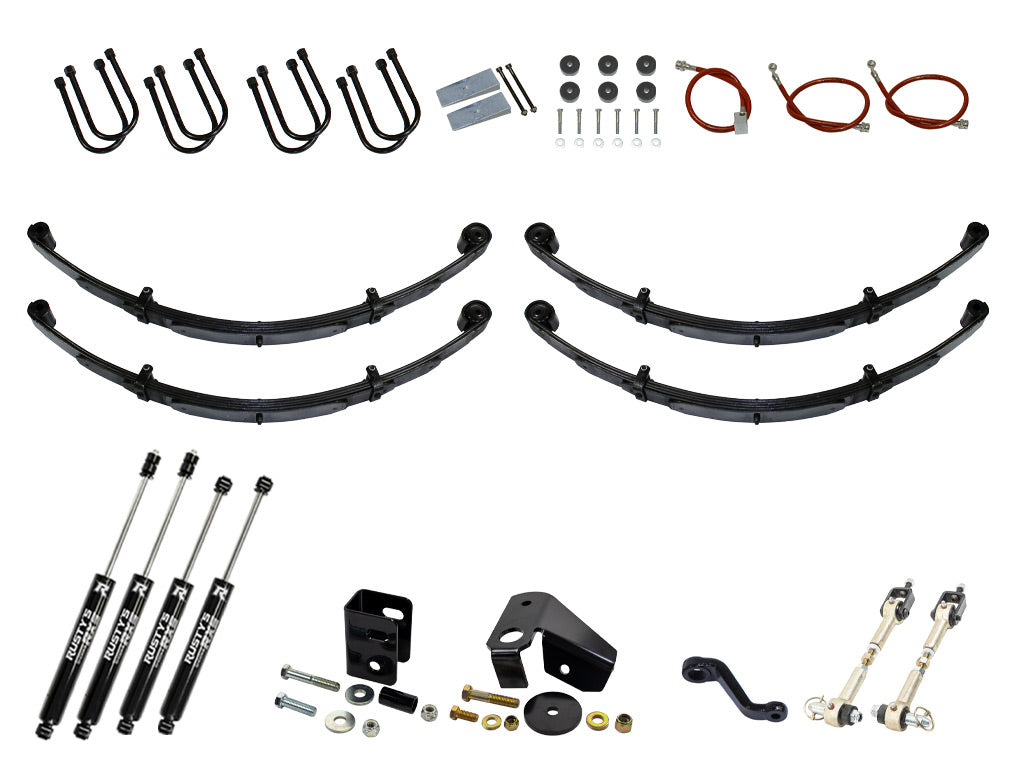 Rusty's YJ Wrangler 4" Advanced Kit