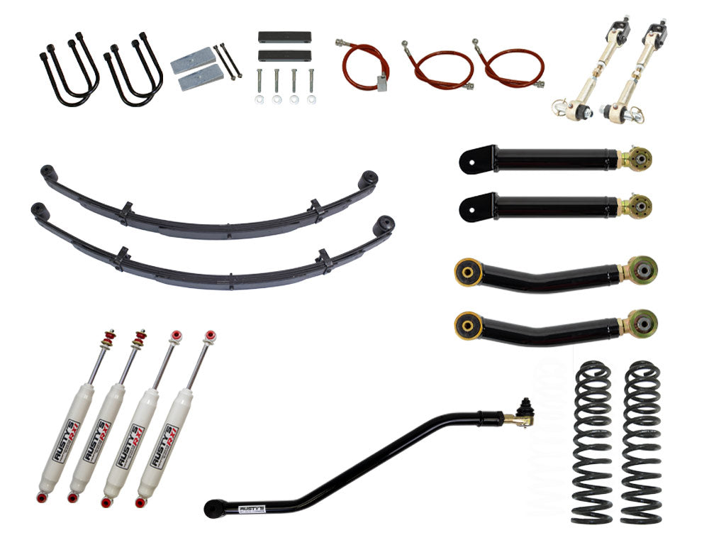 Rusty's XJ Cherokee 4.5" Advanced Kit