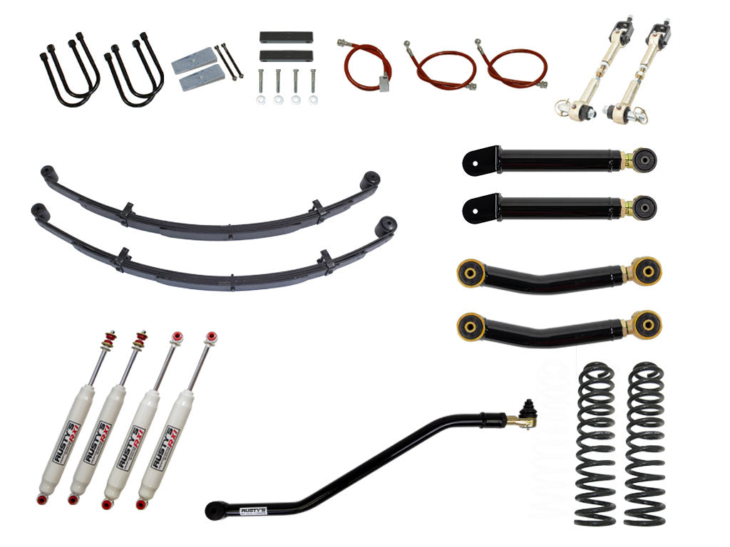 Rusty's XJ Cherokee 4.5" Advanced Kit