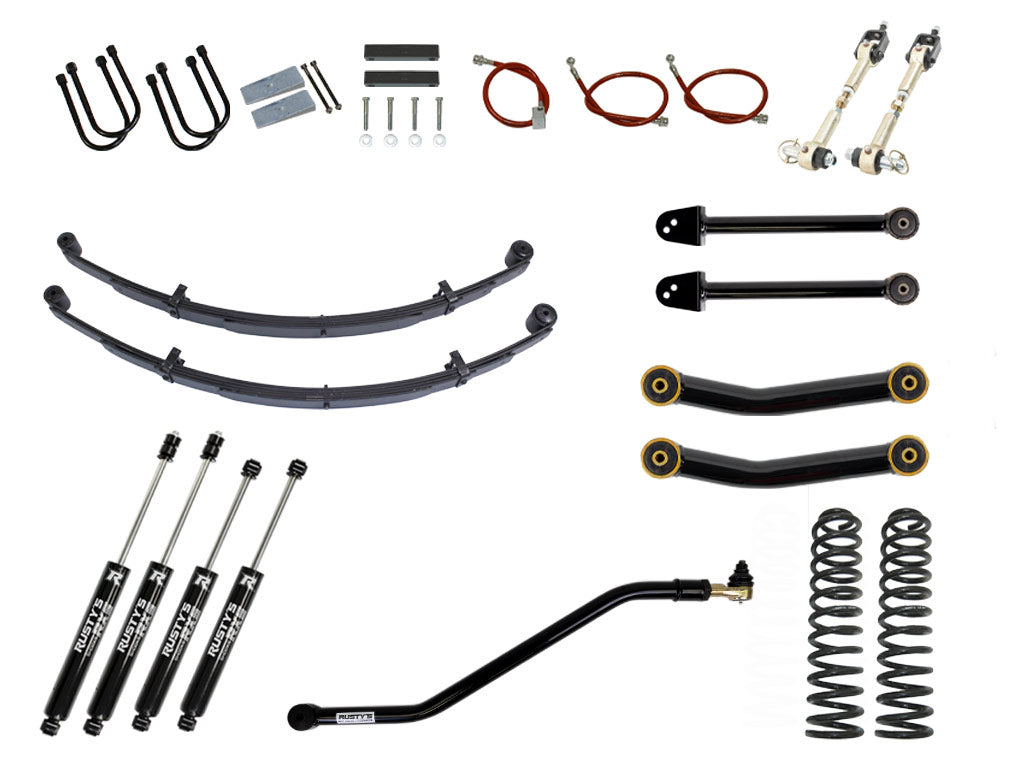 Rusty's XJ Cherokee 4.5" Advanced Kit
