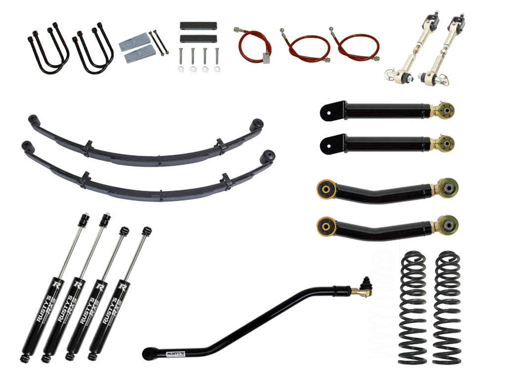 Rusty's XJ Cherokee 4.5" Advanced Kit