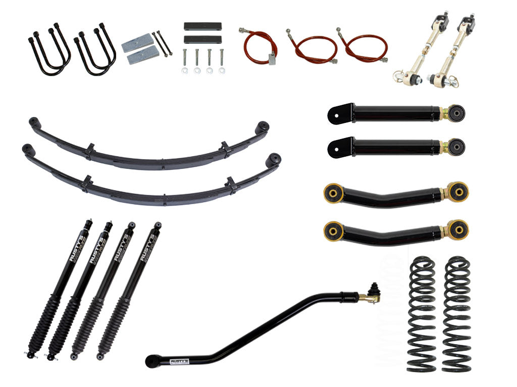 Rusty's XJ Cherokee 4.5" Advanced Kit