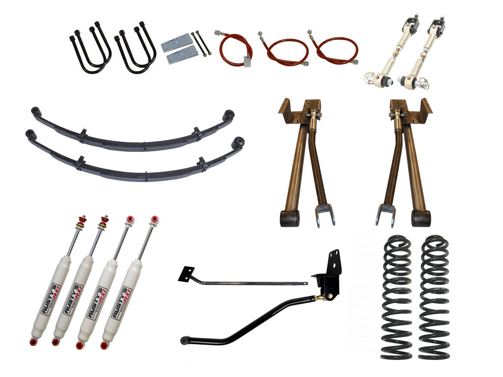 Rusty's MJ Comanche 4.5" Long Travel Kit