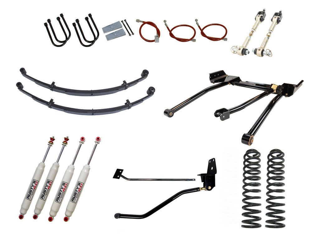 Rusty's MJ Comanche 4.5" Long Travel Kit
