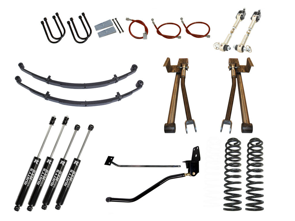 Rusty's MJ Comanche 4.5" Long Travel Kit