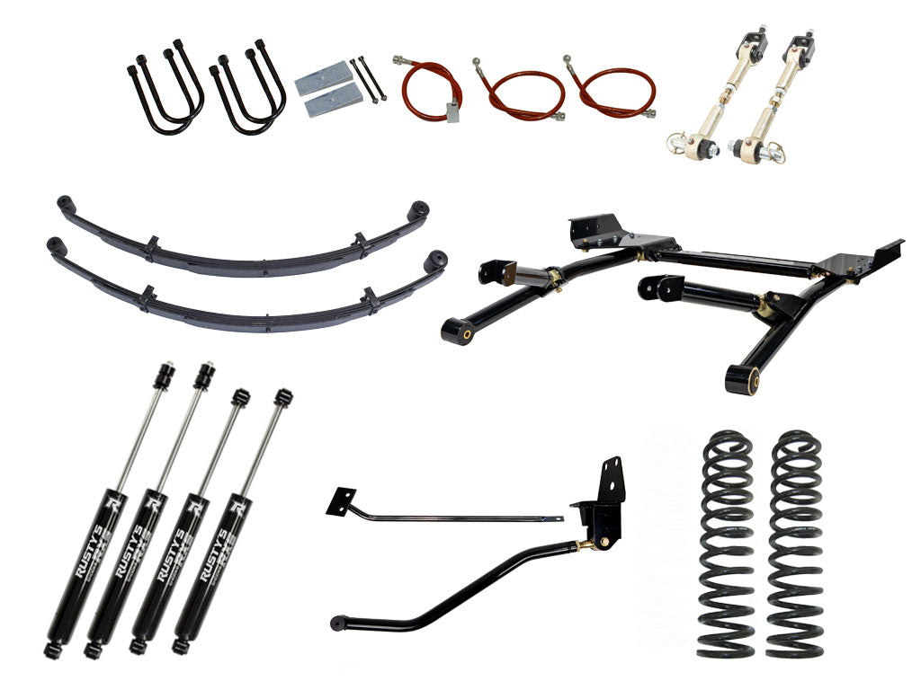 Rusty's MJ Comanche 4.5" Long Travel Kit