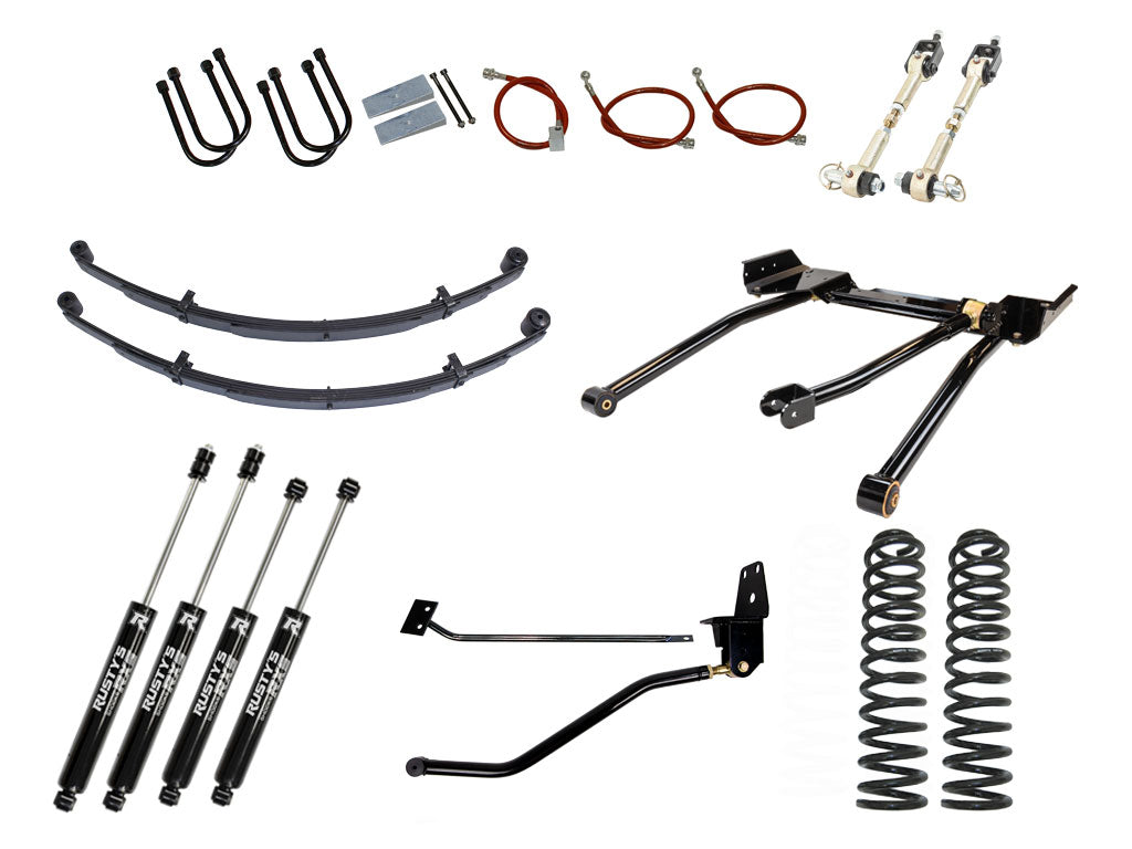 Rusty's MJ Comanche 4.5" Long Travel Kit