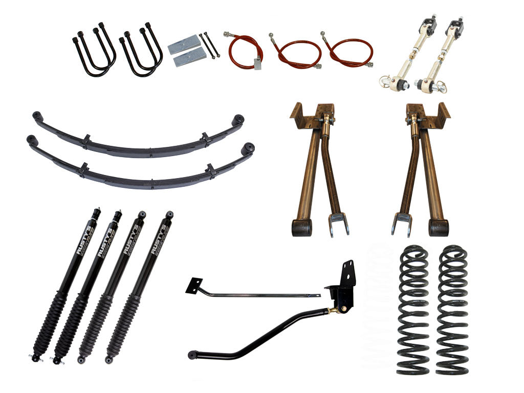 Rusty's MJ Comanche 4.5" Long Travel Kit