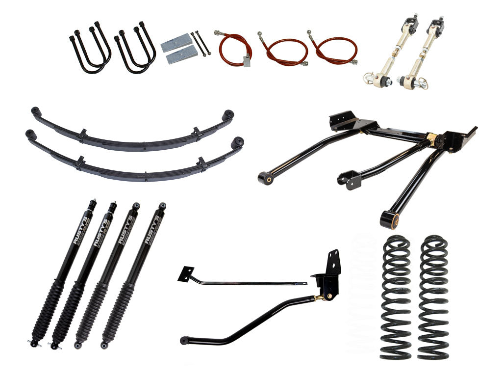 Rusty's MJ Comanche 4.5" Long Travel Kit