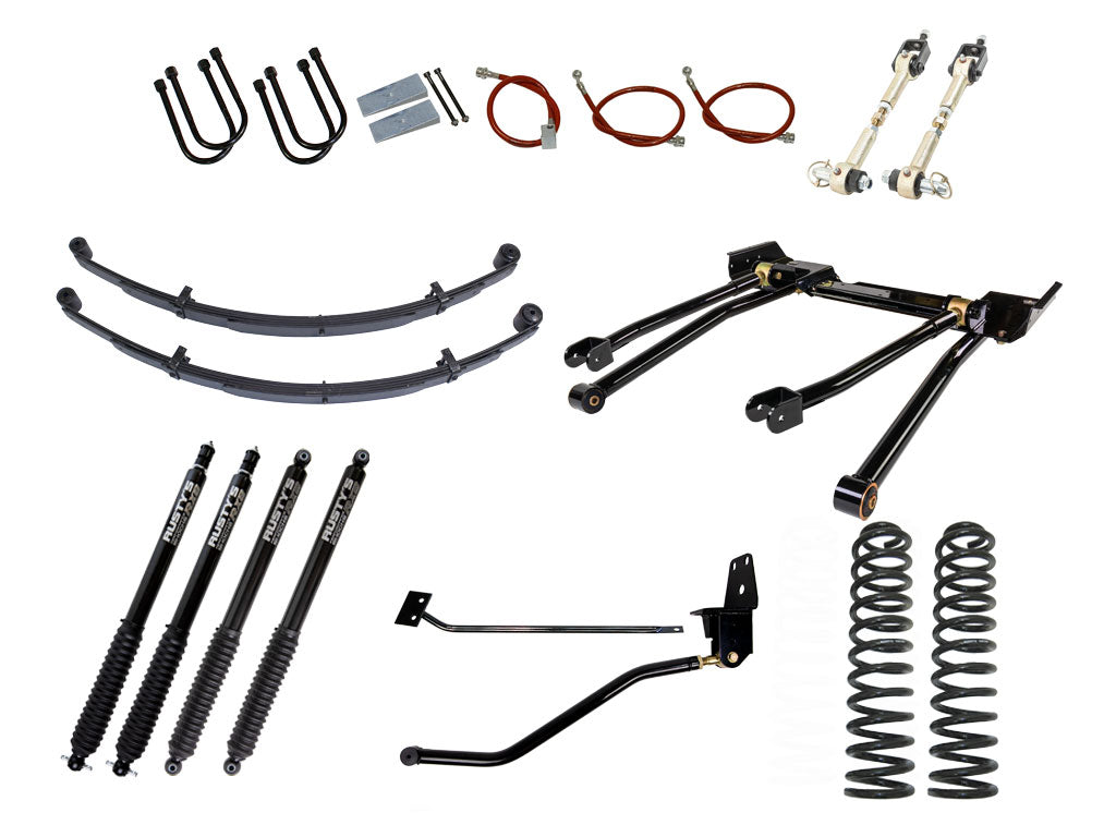 Rusty's MJ Comanche 4.5" Long Travel Kit