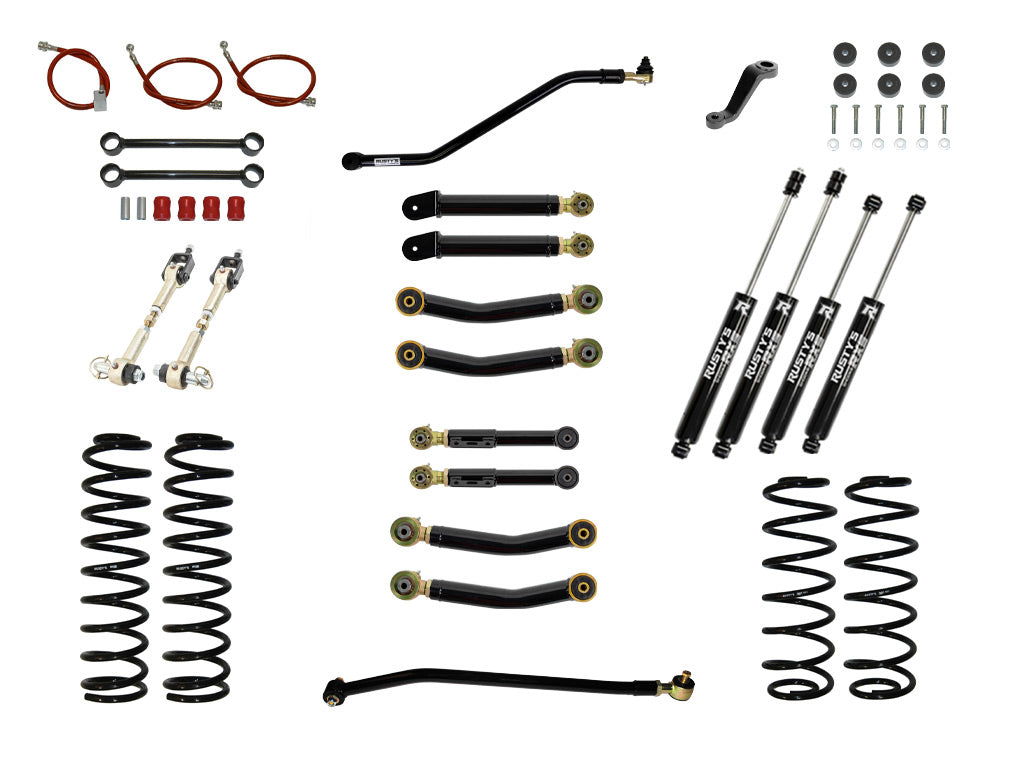 Rusty's TJ / LJ Wrangler 4.5" Advanced Kit