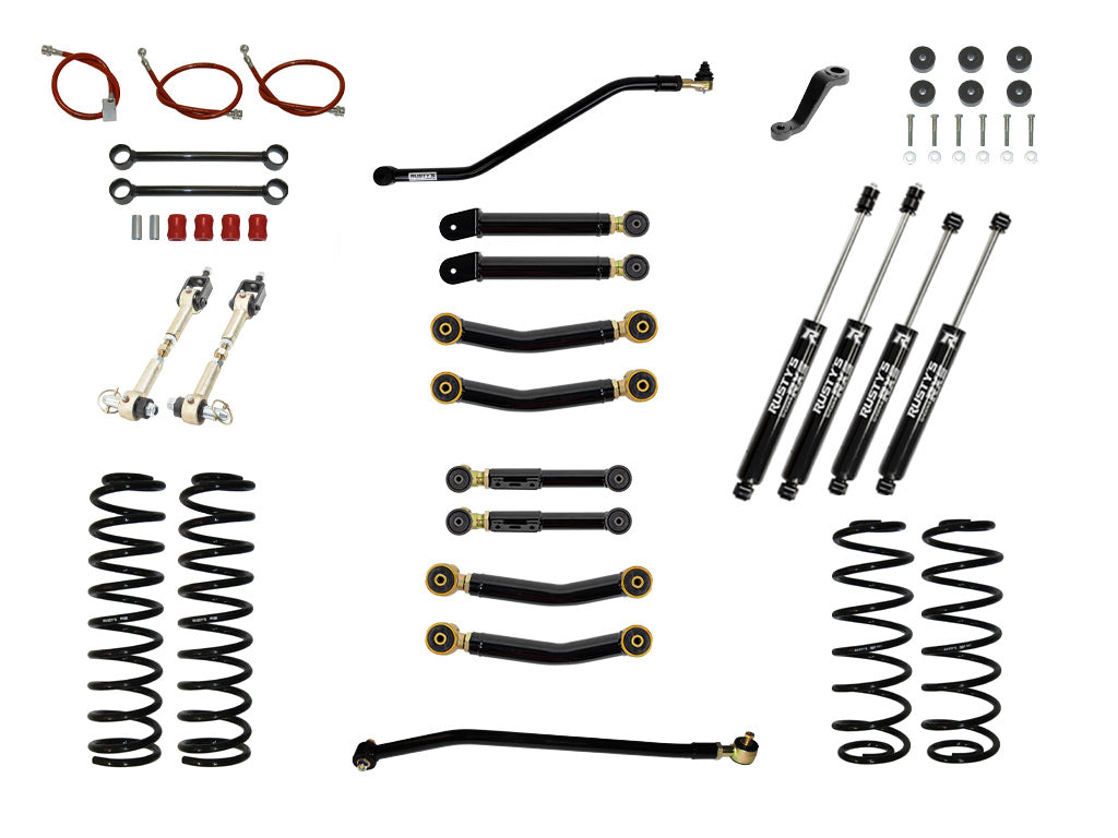 Rusty's TJ / LJ Wrangler 4.5" Advanced Kit