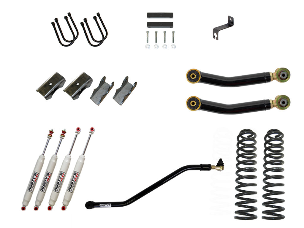 Rusty's MJ Comanche 4.5" Spring-Over Kit