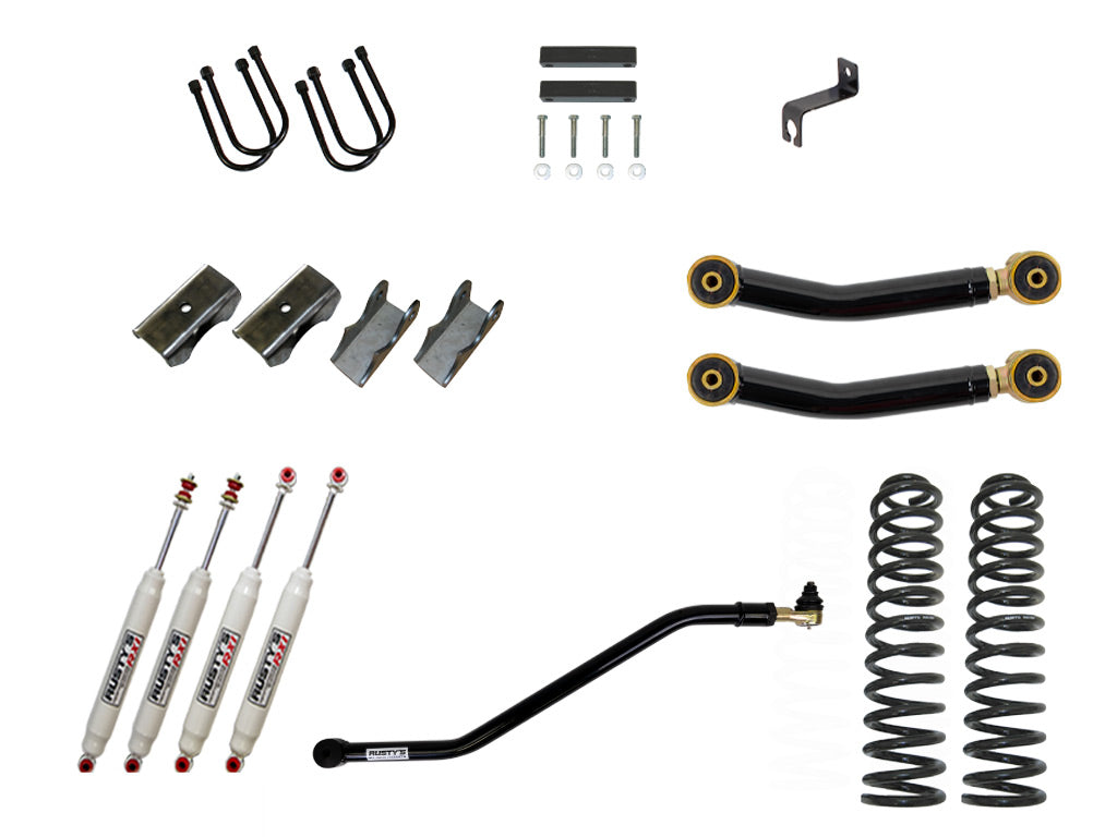 Rusty's MJ Comanche 4.5" Spring-Over Kit