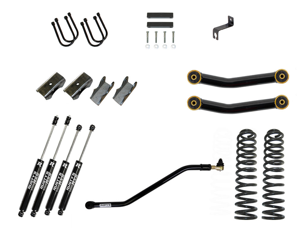 Rusty's MJ Comanche 4.5" Spring-Over Kit