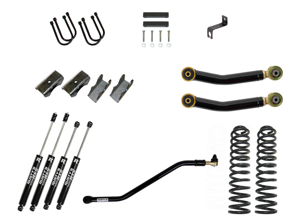 Rusty's MJ Comanche 4.5" Spring-Over Kit