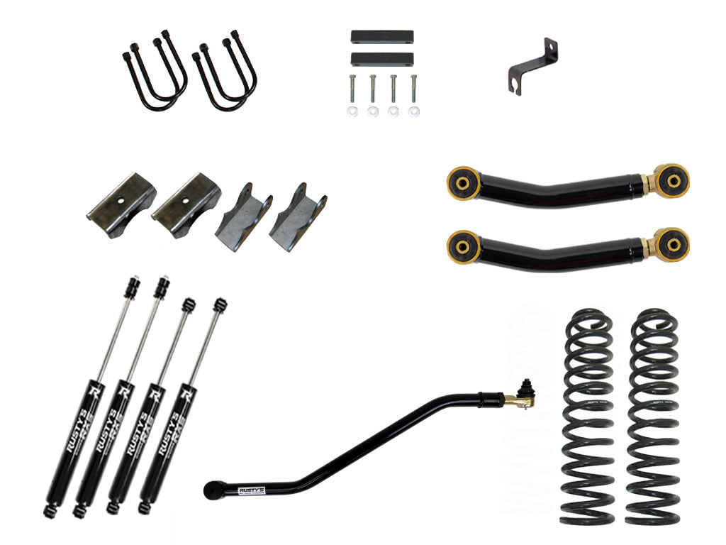 Rusty's MJ Comanche 4.5" Spring-Over Kit