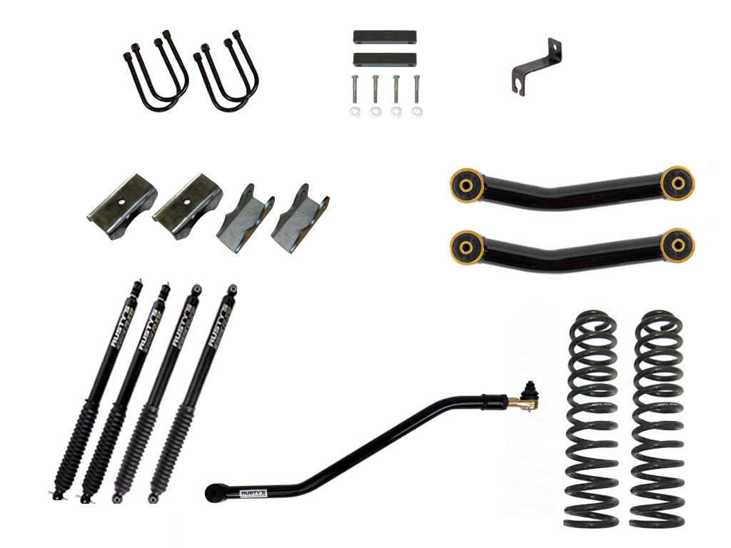 Rusty's MJ Comanche 4.5" Spring-Over Kit