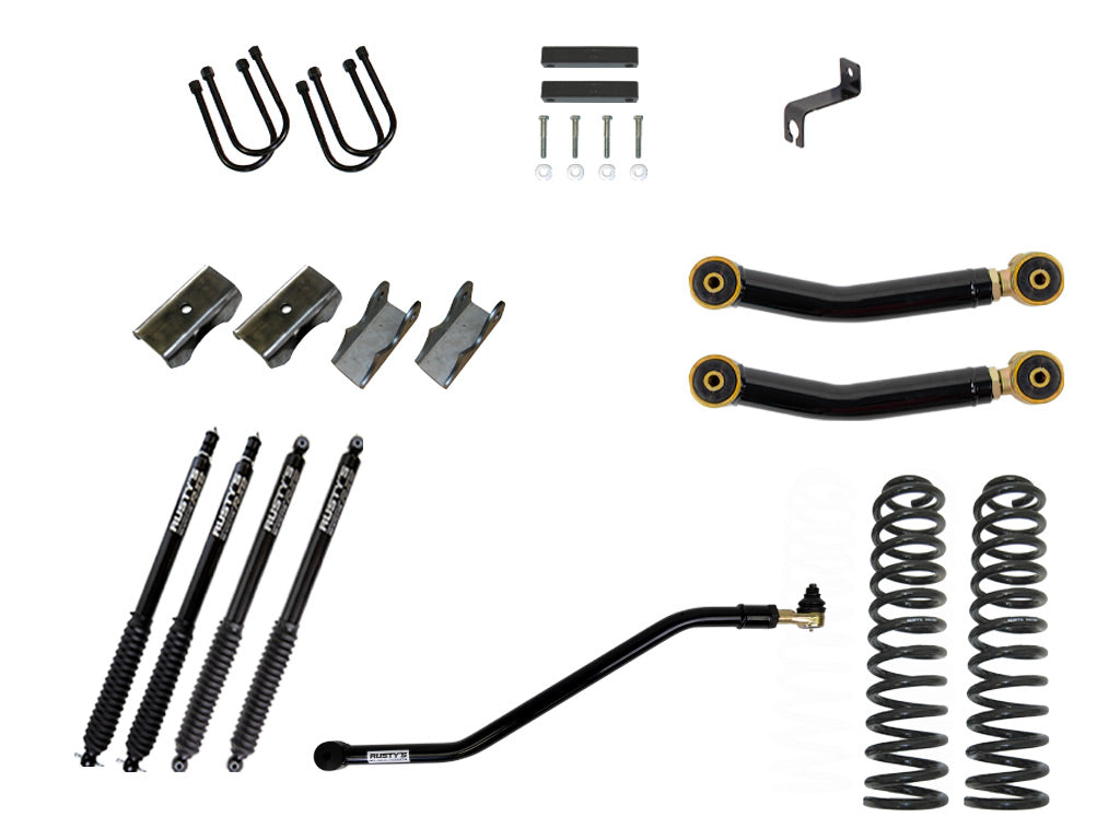 Rusty's MJ Comanche 4.5" Spring-Over Kit