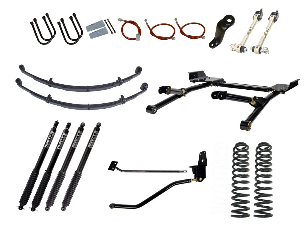 Rusty's XJ Cherokee 6.5" Long Travel Kit