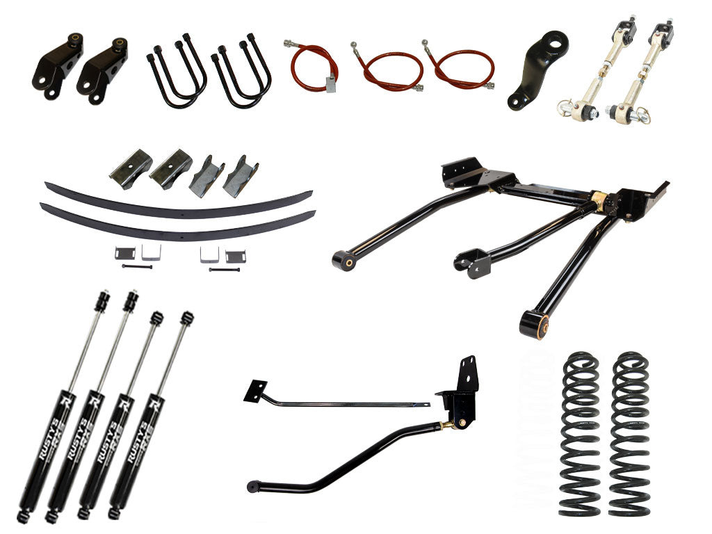Rusty's MJ Comanche 8" Long Travel Kit