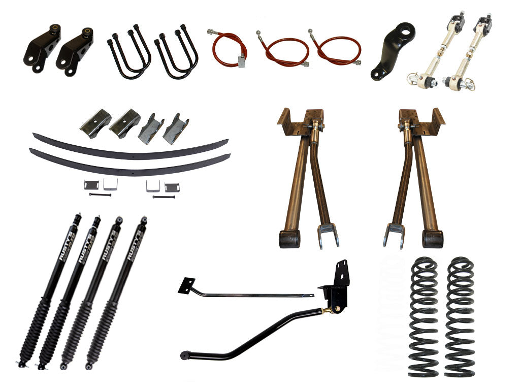 Rusty's MJ Comanche 8" Long Travel Kit
