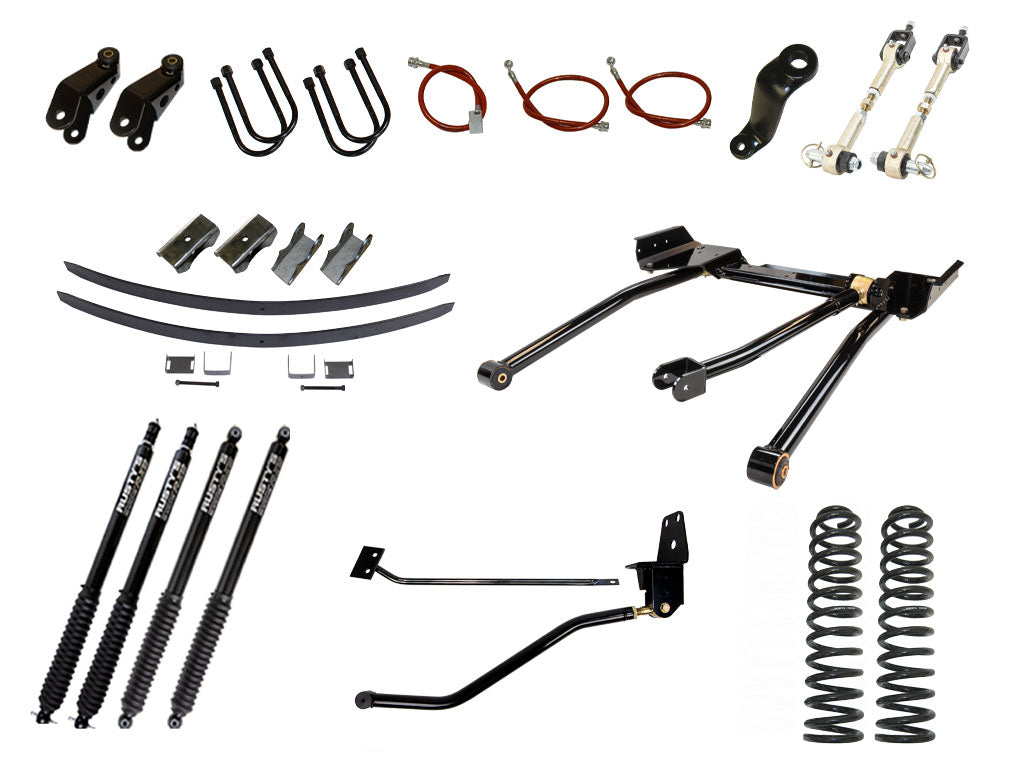 Rusty's MJ Comanche 8" Long Travel Kit