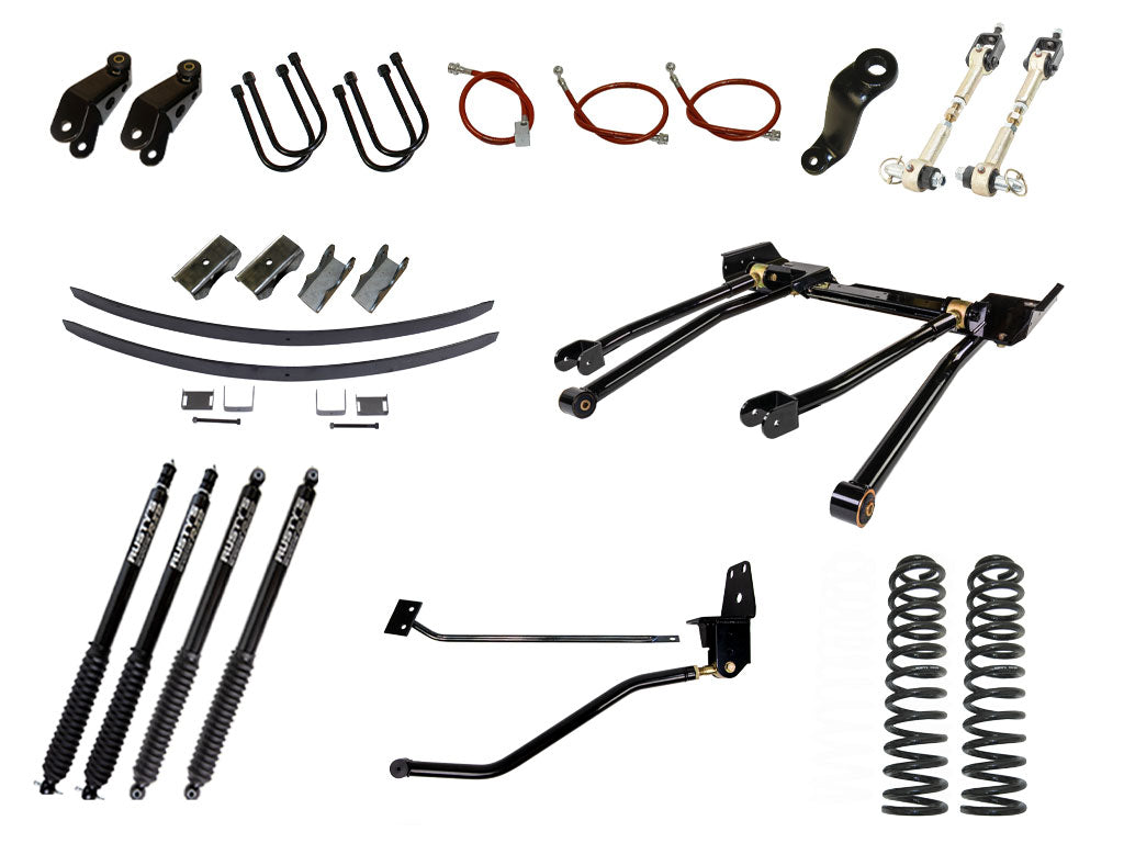 Rusty's MJ Comanche 8" Long Travel Kit
