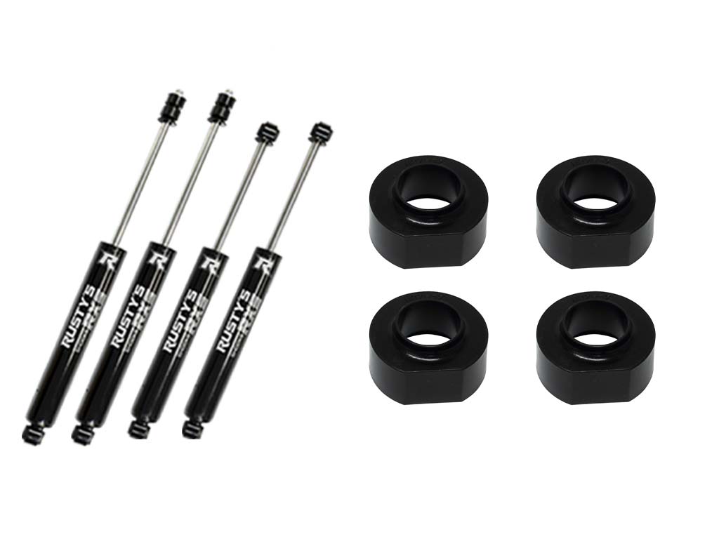 Rusty's TJ/LJ Wrangler 2" Budget Kit (Includes Shocks)