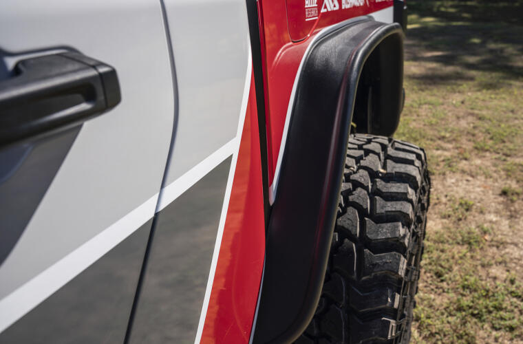 Bushwacker Fender Flare 4 Piece Kit - 20-23 Jeep JT Gladiator