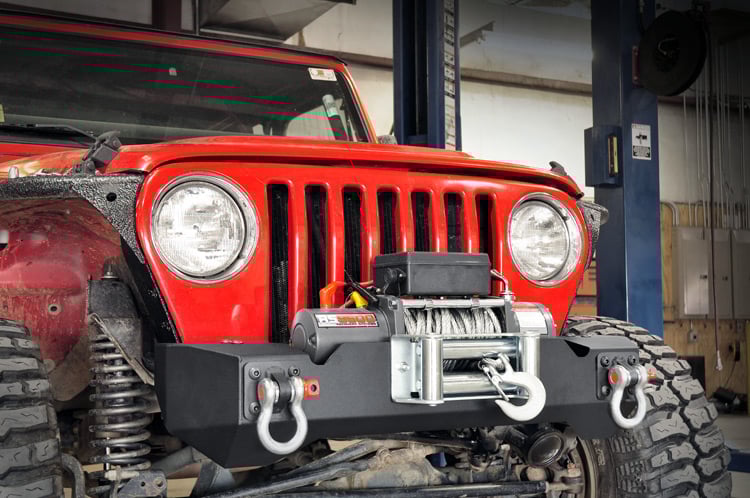 TJ/ LJ Wrangler Front Stubby Winch Bumper