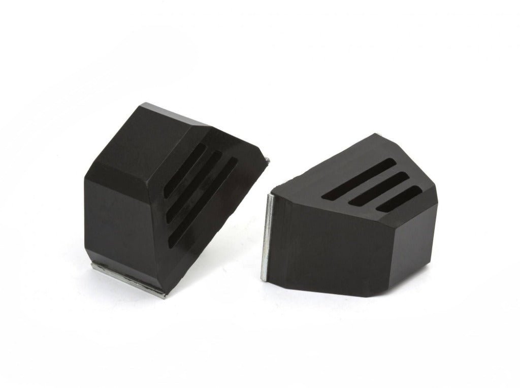 Competition-Style Bump Stops - Single Stud Plate - 3" Tall (Pair)