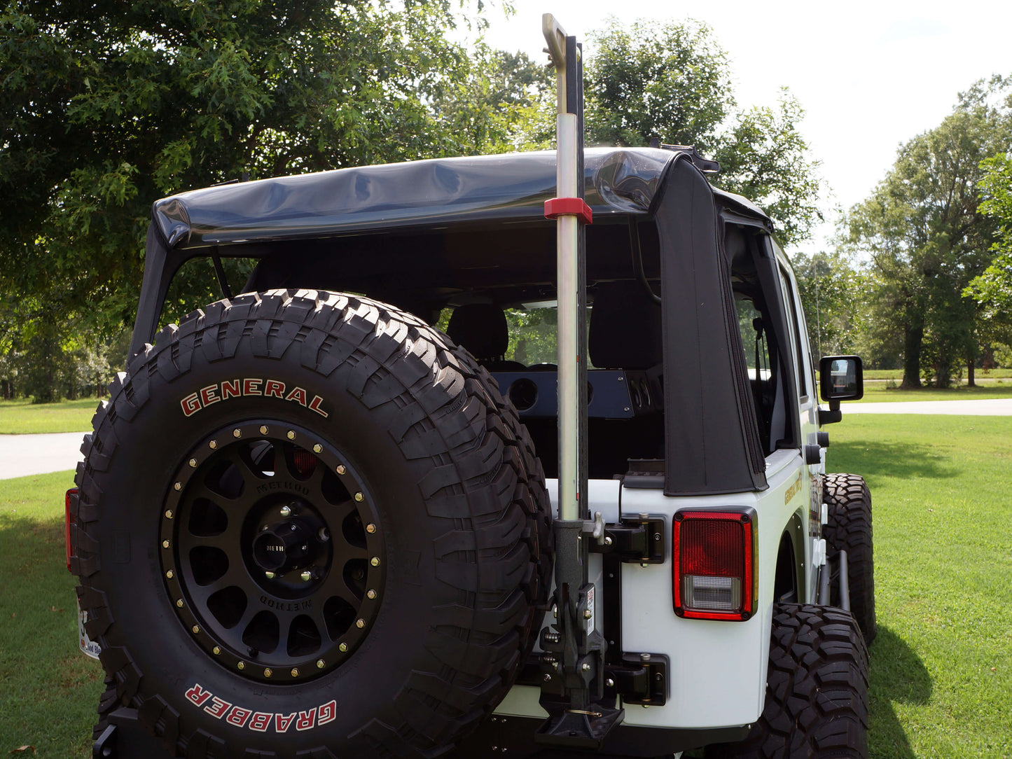 Rusty's Hi-Lift Jack Mount - JK Wrangler