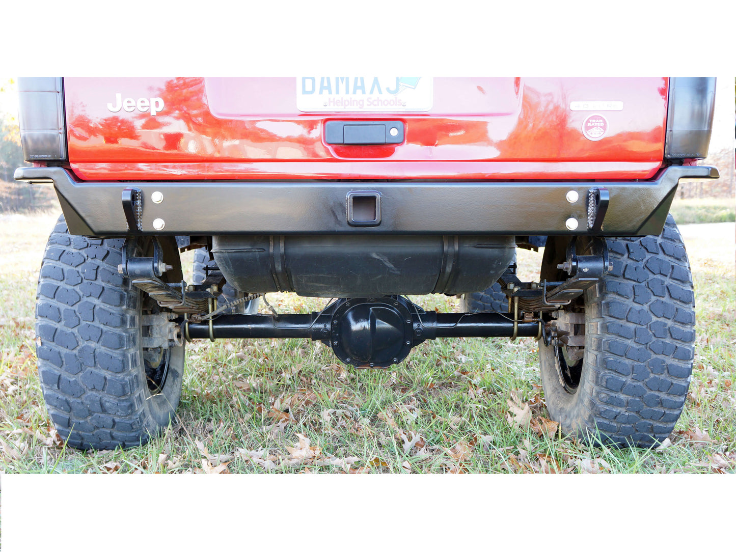 Rusty's Bumper - Rear Corner Cut High-Clearance Trail Bumper