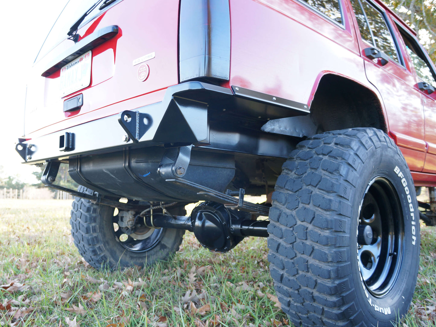 Rusty's Bumper - Rear Corner Cut High-Clearance Trail Bumper