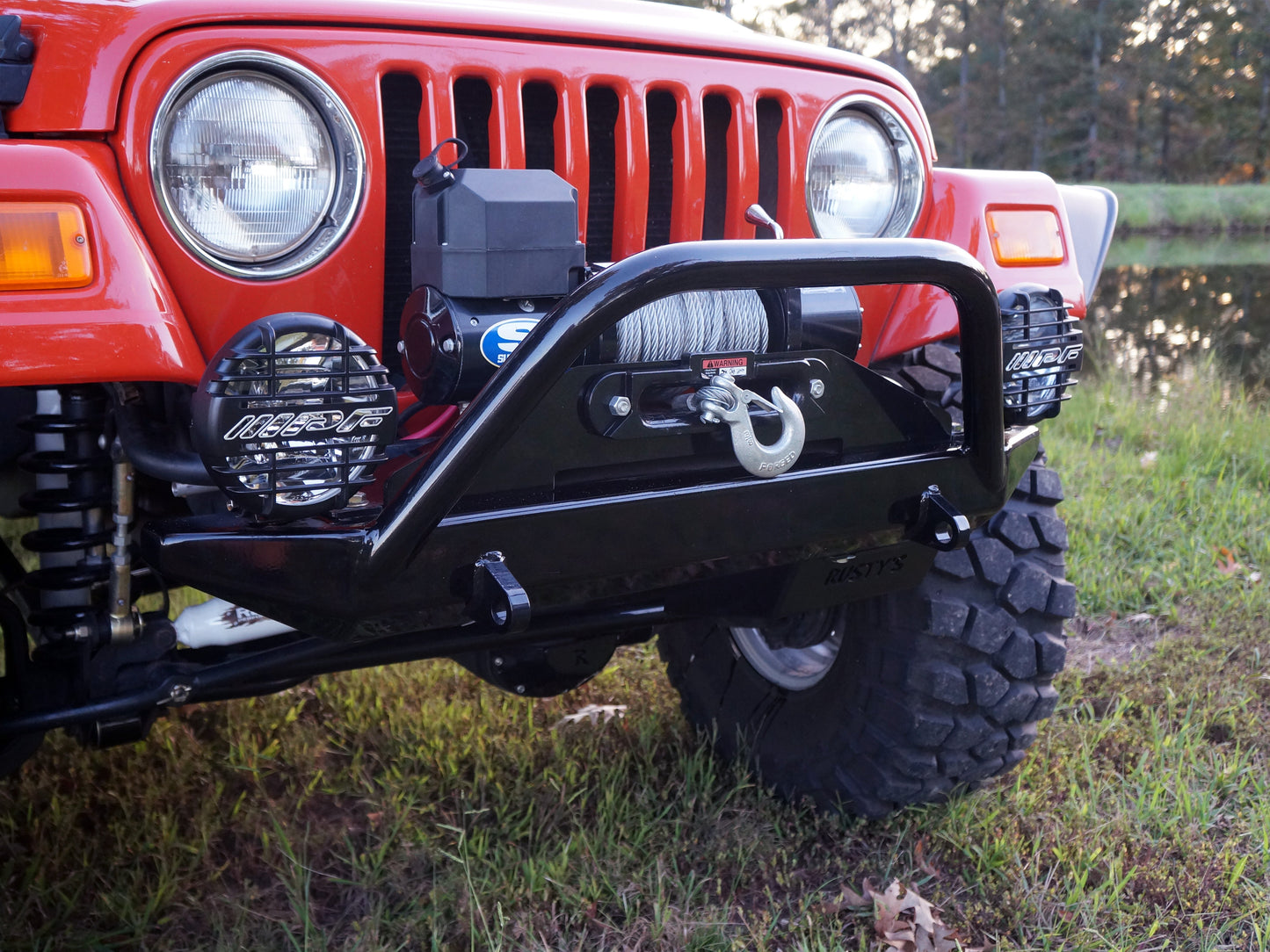 Rusty's Bumper - Trail Front - YJ Wrangler