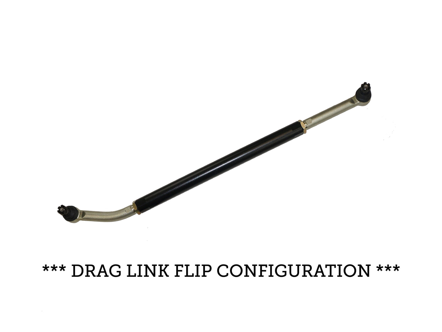 Rusty's HD Drag Link Assembly - Drag Link Flip Configuration - JK Wrangler